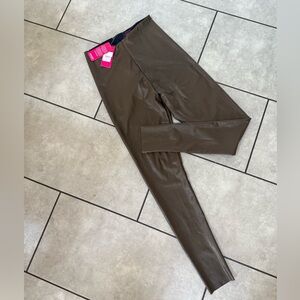 Commando Women’s Faux Leather Leggings Cadet